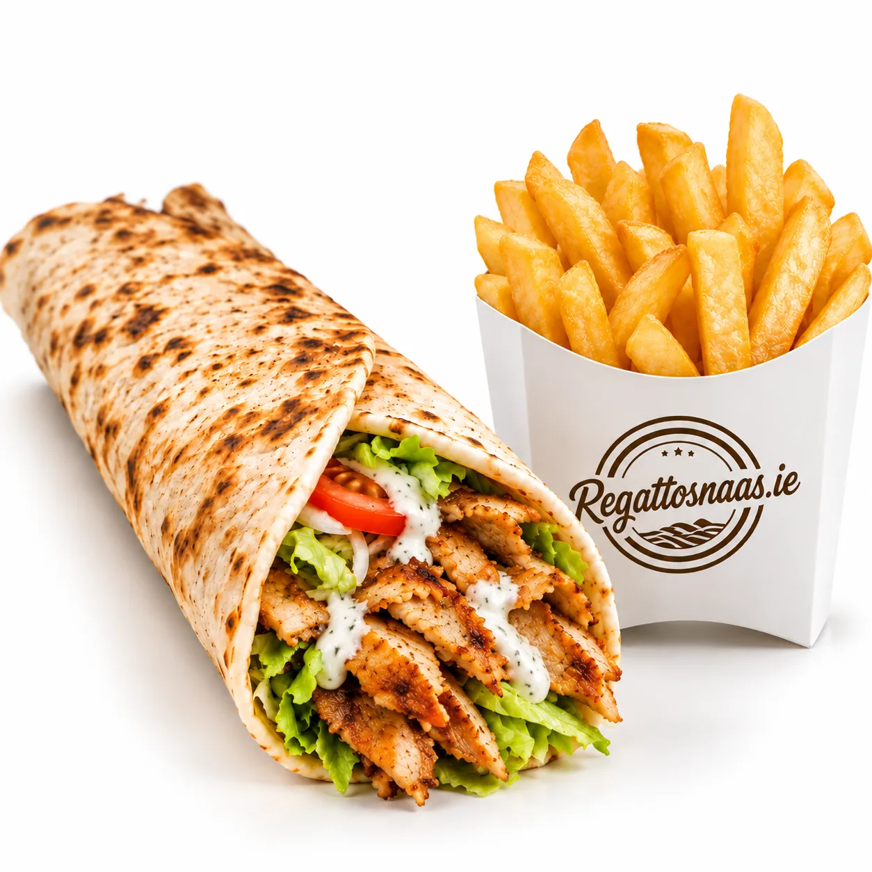 Chicken Wrap & Chips