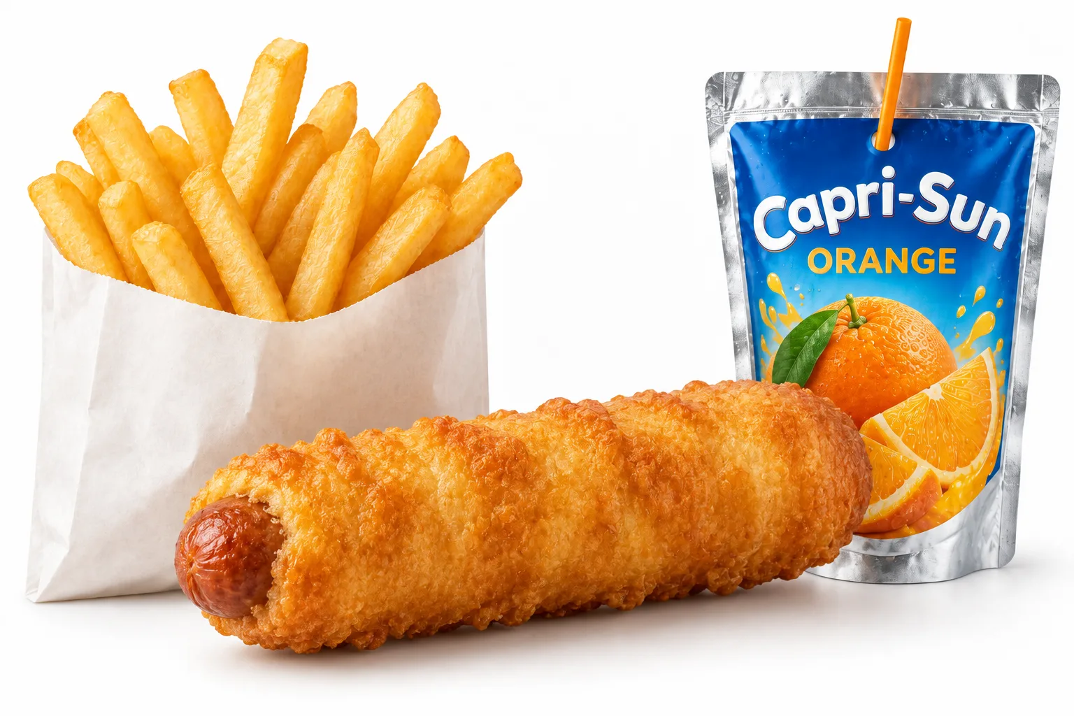 Battered Sausage Kids Meal