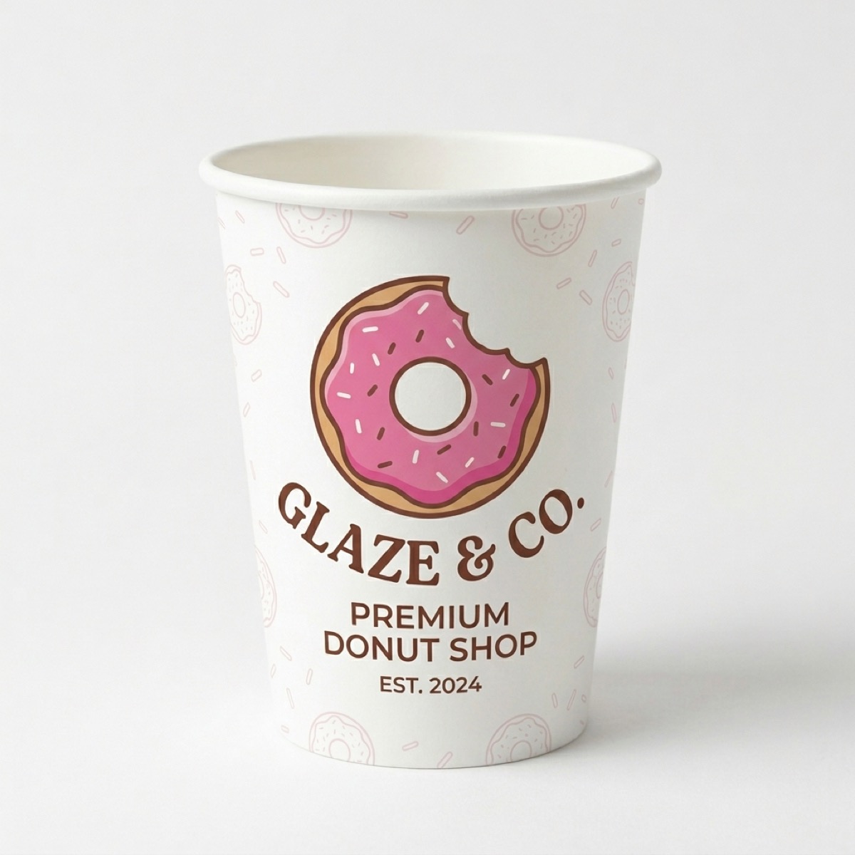 Branded Paper Cups for Restaurants, Cafes and Food Service custom paper cup photo 3 – US Paper Cup Factory