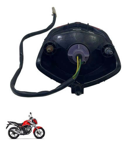 Lanterna Traseira Honda Cg 160 Start 2016 7487 2