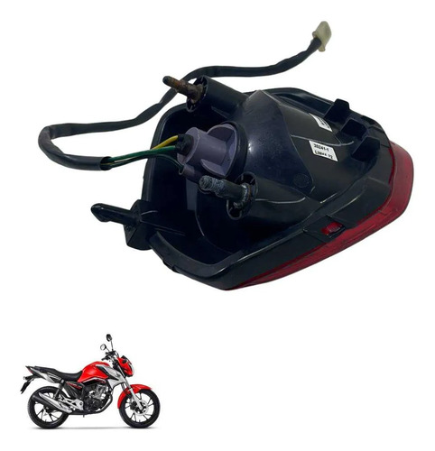 Lanterna Traseira Honda Cg 160 Start 2016 7487 4