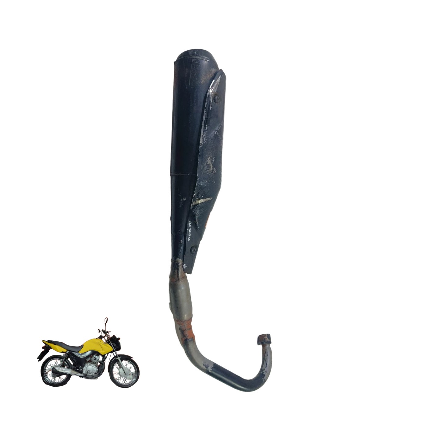 Escapamento Cg 125i Fan 2014 15832