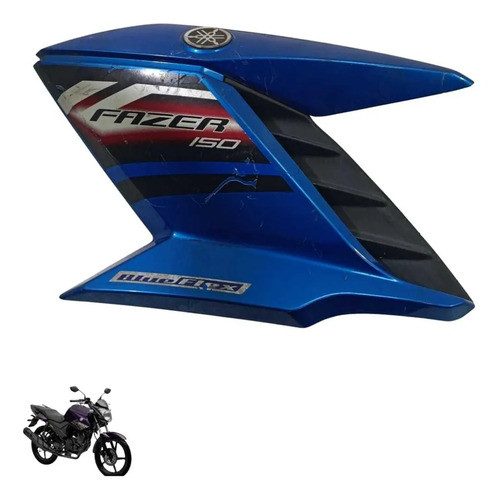 Carenagem Lateral Esquerda Yamaha Fazer 150 2014 2018 5162 2