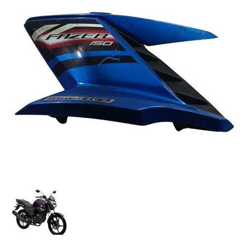 Carenagem Lateral Esquerda Yamaha Fazer 150 2014 2018 5162 3