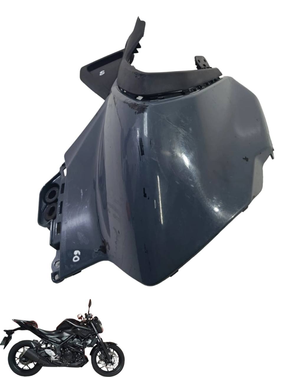 Carenagem Capa Tanque Esquerda Mt 03 2020/2024 9492