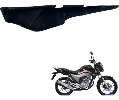 Rabeta Lado Direito Honda Fan Titan 150/160 Original preto -776 2