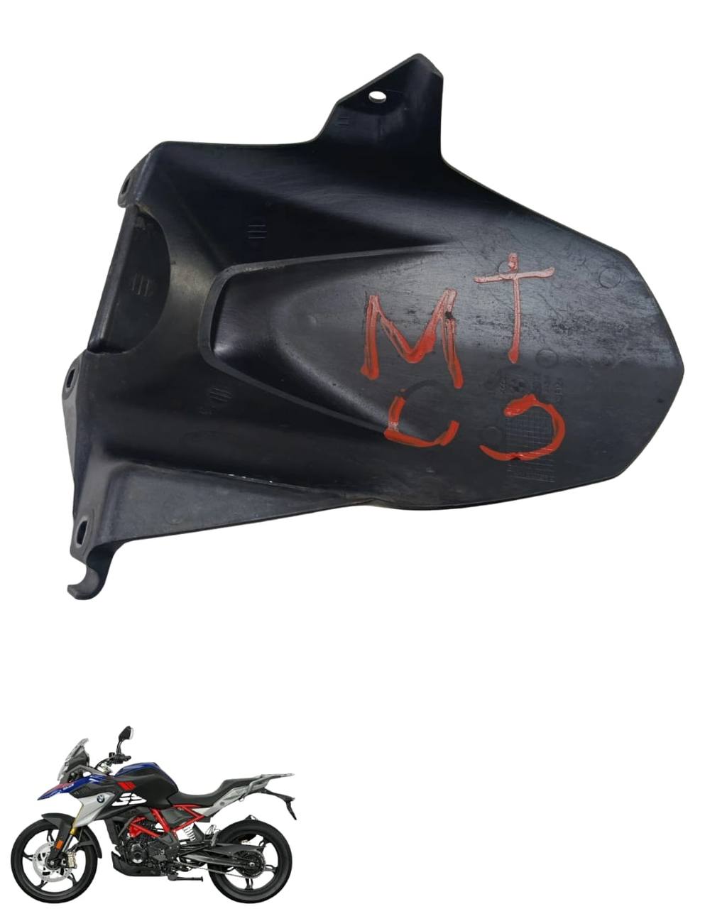 Para-lama Traseira Roda Bmw G310 2017/2020 9659 4