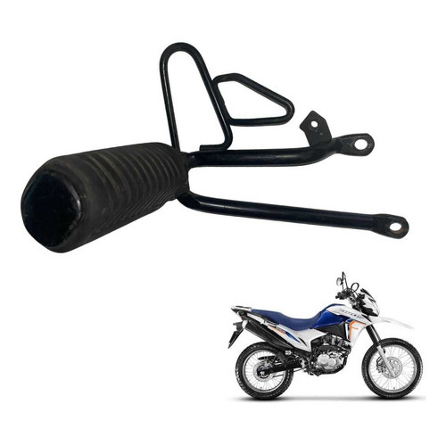 Suporte Pedaleira Traseira Bros 160 Par Original Usado - 619 Preto 7
