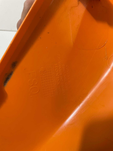Tampa Lateral Bros 160 Esquerdo Laranja Original -792 4