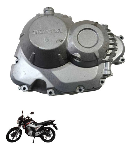 Tampa Lateral Motor Honda Cg 160 2016 7711