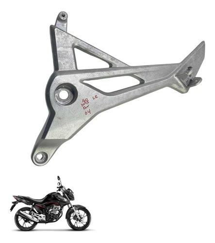 Bacalhau Traseiro Esquerda Honda Fan 160 2025 6722 Cinza
