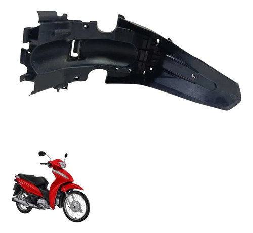 Para-lama Traseiro Honda Biz 125 2018 2024 5209 6