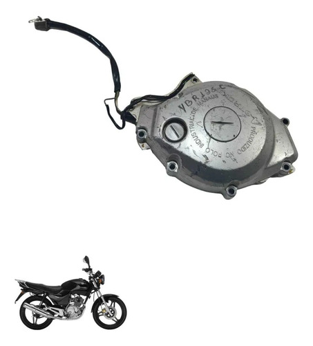 Tampa Estator Yamaha Ybr 125 2000 8076 Cinza