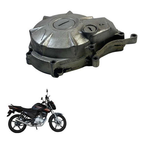 Tampa Do Estator Yamaha Factor Fazer Crosser 150 Prata -3292 10