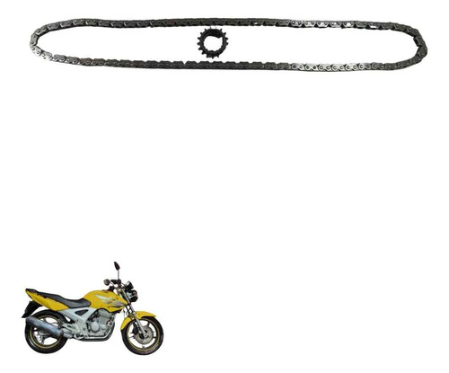 Kit Corrente Comando Cbx 250 Twister 2008 8537 Cinza