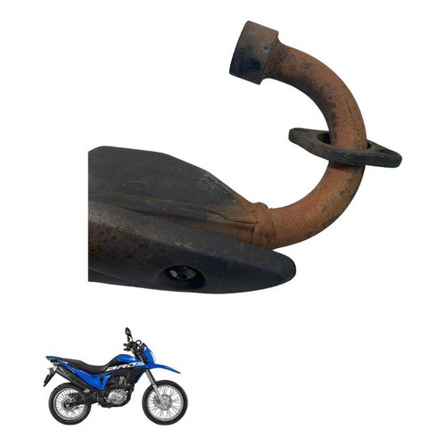 Curva Escapamento Honda Bros 160 2016 7159 4