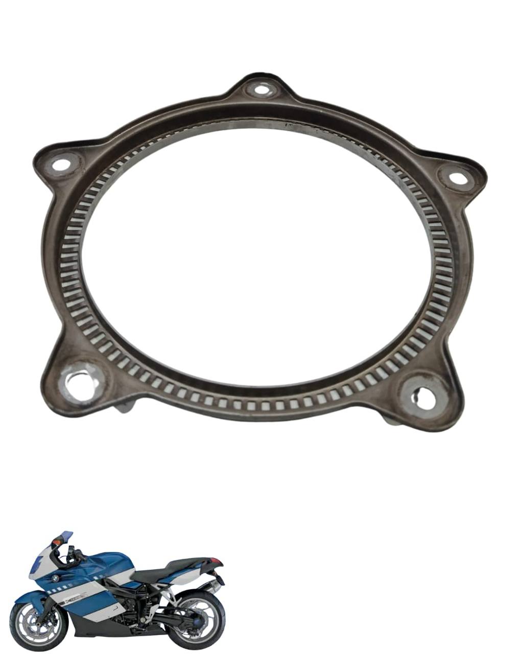 Roda Fônica Sensor Freio Abs Dianteiro Bmw K1200 2006 2008 4