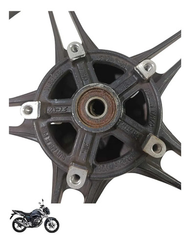 Roda Dianteira Yamaha Fazer 250 2012 Original 4856 2
