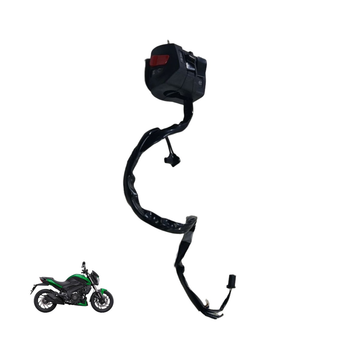 Punho chave ignição partida Bajaj Dominar 250 14089