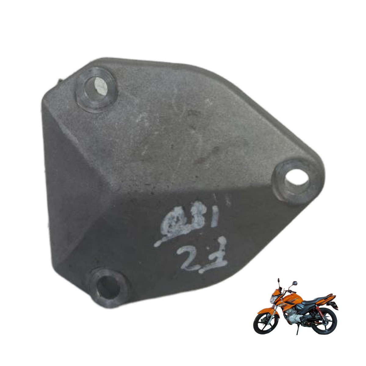 Tampa lateral cabeçote fazer 150 2016/2024 14124