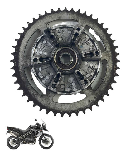 Suporte Coroa Flange Triumph Tiger 800 Original  -4218 3