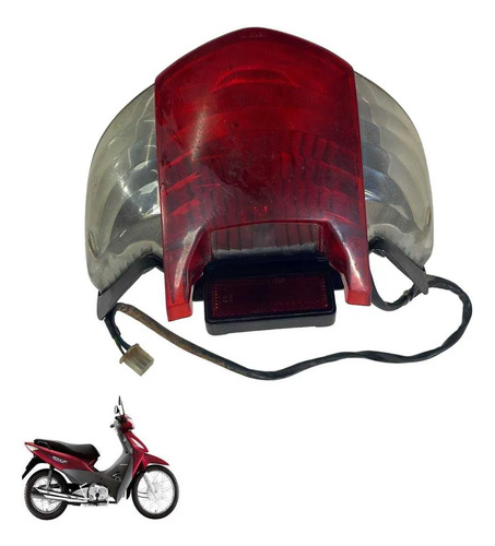 Lanterna Traseira Honda Biz 125 2007 7455