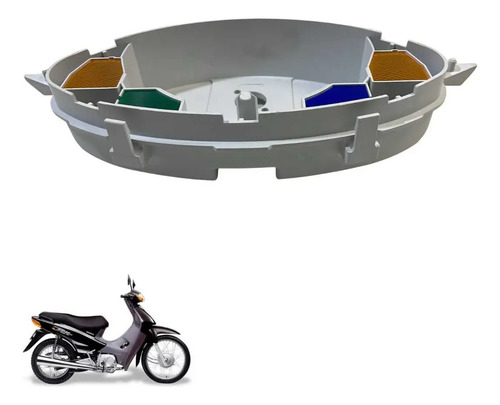 Carcaça Painel Honda Biz 100 Origina 37212-gce-860  -4001 2