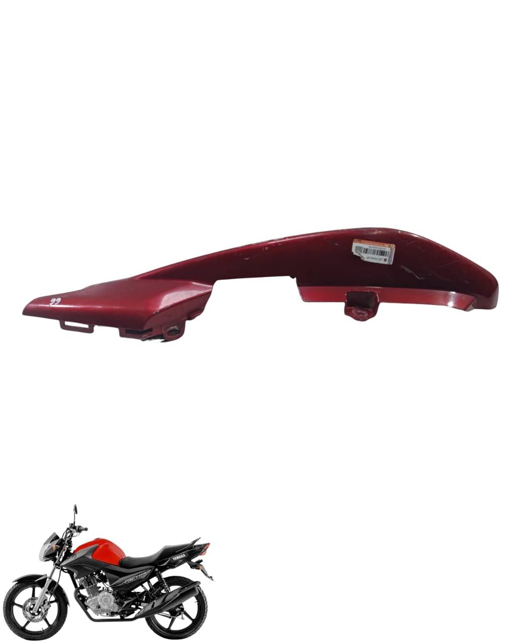 Rabeta traseira esquerda YBR 125 2008 9495 3