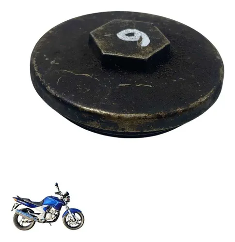 Tampa Válvula Yamaha Fazer 250 2012 6066 Preto 7