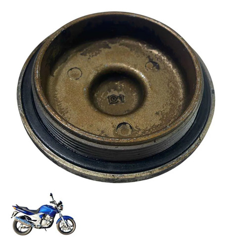 Tampa Válvula Yamaha Fazer 250 2012 6066 Preto 8