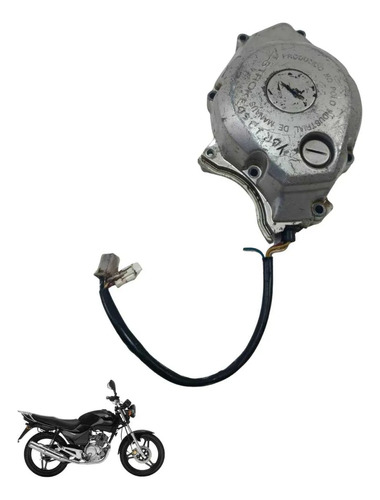Tampa Estator Yamaha Ybr 125 2000 8075 Cinza 3