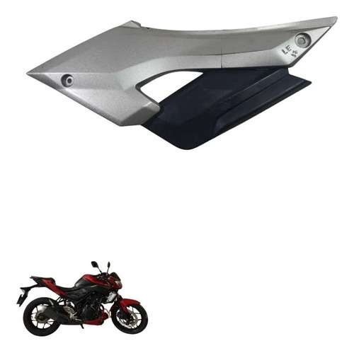 Carenagem Lateral Esquerda Yamaha Mt 03 2017 8319 Cinza