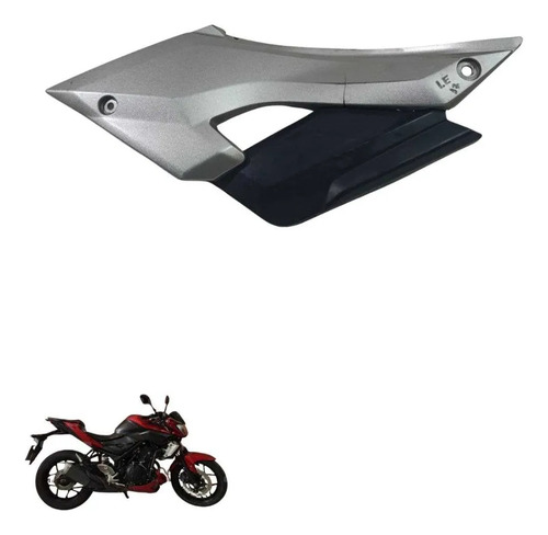 Carenagem Lateral Esquerda Yamaha Mt 03 2017 8319 Cinza 2