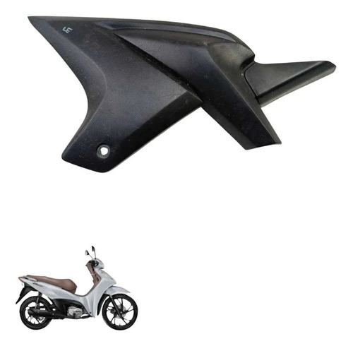 Tampa Lateral Esquerda Biz 125 2025 8450 Preto