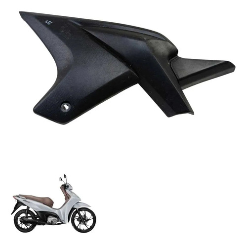 Tampa Lateral Esquerda Biz 125 2025 8450 Preto 2