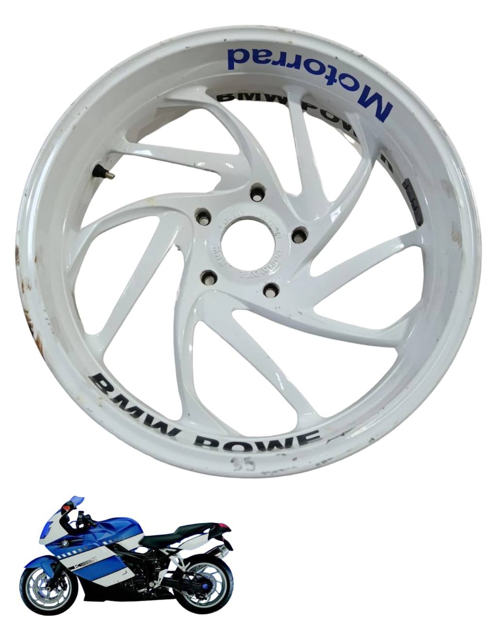 Roda traseira BMW k1200 S 2005/2008 9232 4