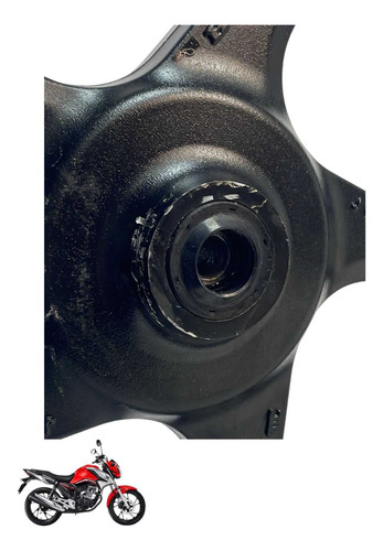 Roda Dianteira Honda Cg 160 Original Preto -4155 3