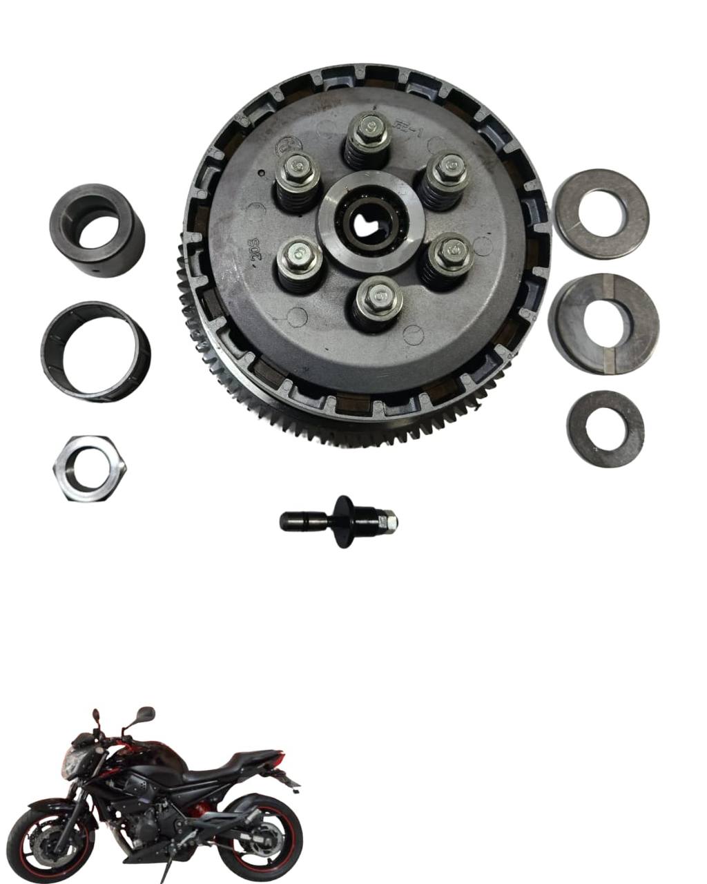 Embreagem Completa Yamaha Xj6 Original 2012 9418