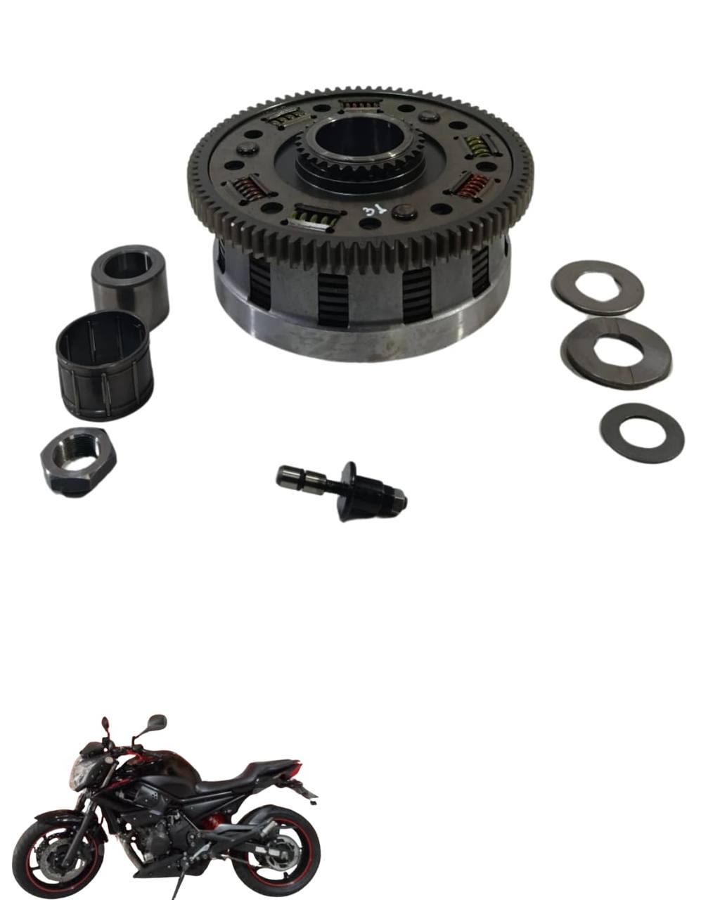 Embreagem Completa Yamaha Xj6 Original 2012 9418 2