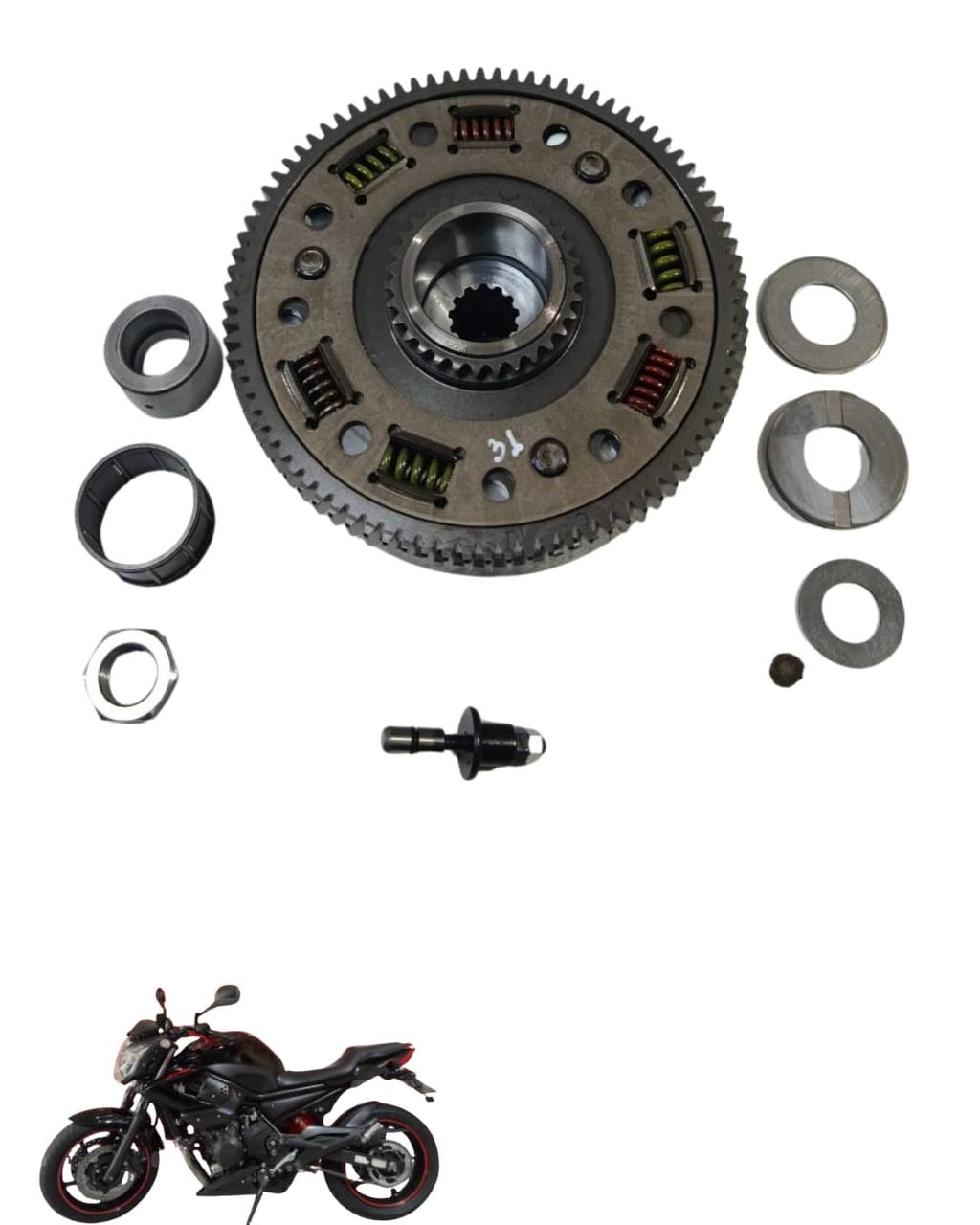 Embreagem Completa Yamaha Xj6 Original 2012 9418 3