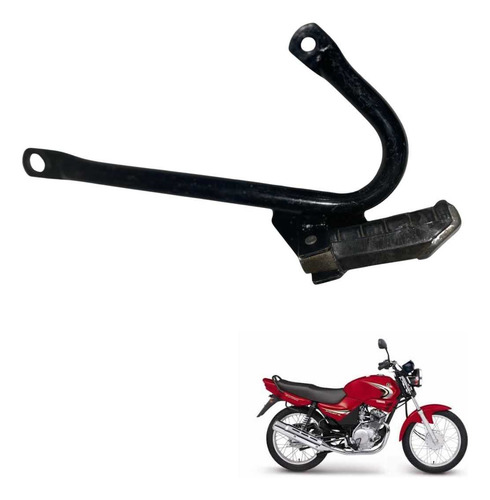 Suporte Pedaleira ESQUERDO Ybr 125 Original Usado - 625 2