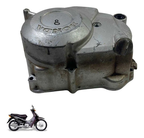 Tampa Lateral Direita Honda Motor Biz 100 2012 7217 Cinza 2