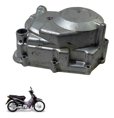 Tampa Lateral Direita Honda Motor Biz 100 2012 7217 Cinza 3