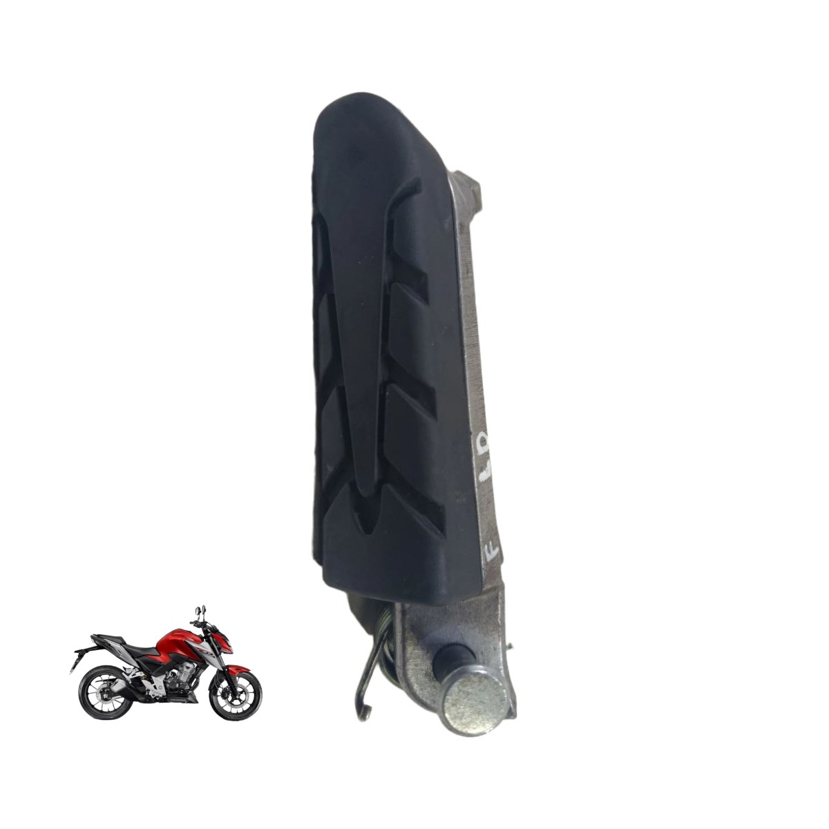 Pedaleira dianteira esquerda CB Twister 300F 2024 15442