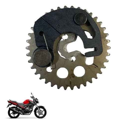 Engrenagem Corrente Comando Yamaha Ybr 150 2022   -3959