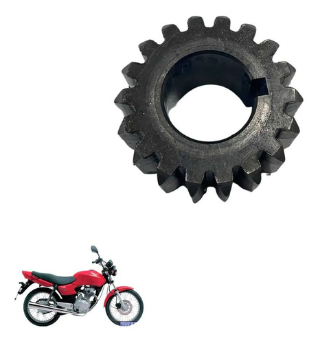 Engrenagem Virabrequim Honda Cg 125 2000 Original