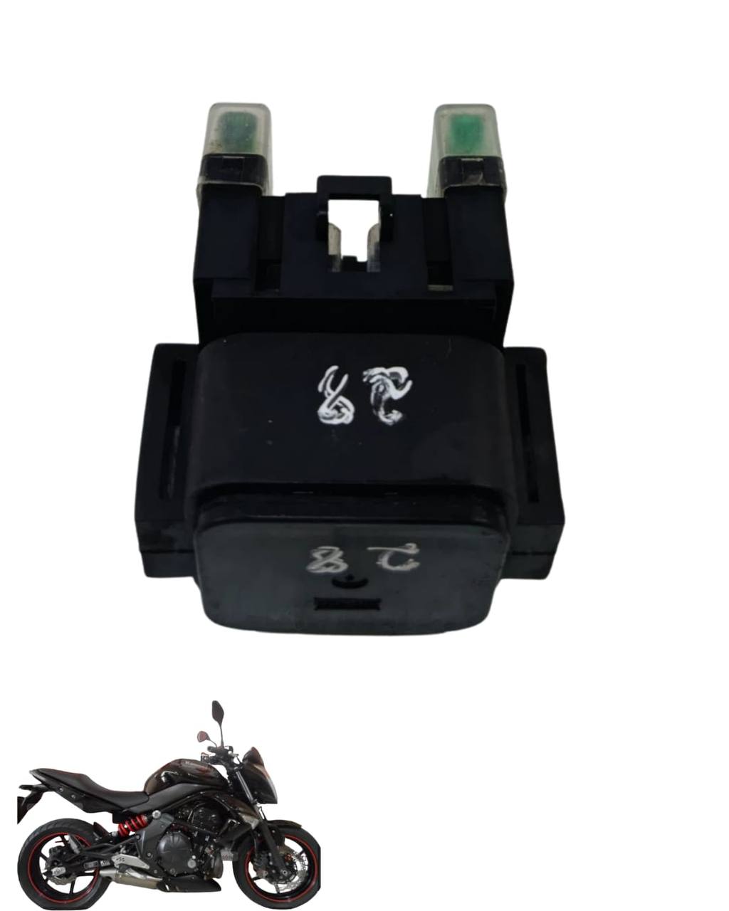 Relê de partida Kawasaki ER-6N 2010 a 2012 9367 2