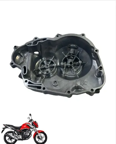 Tampa Embreagem Honda Cg 160 Titan Fan Start Original -3044 Preta 2