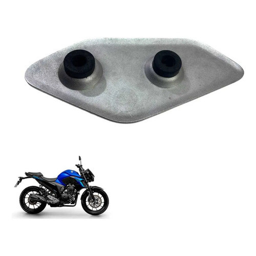 Protetor  Pedaleira Direita Yamaha Fazer 250 2018 2026 7370 5