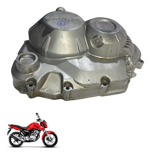 Tampa Embreagem Honda Cg 160 Original Cinza -4394 4